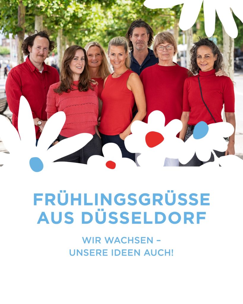 Fr&uuml;hlingsgr&uuml;sse aus D&uuml;sseldorf